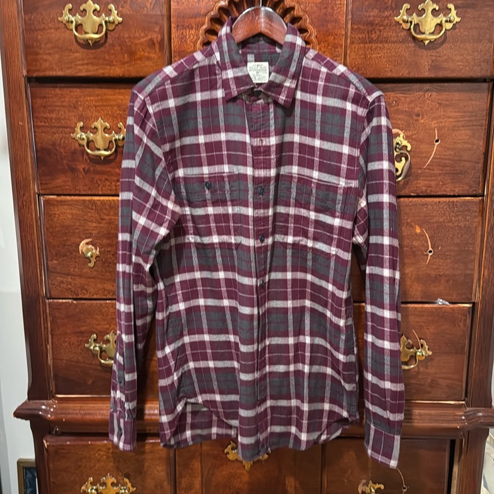 JCrew Factory men’s flannel
